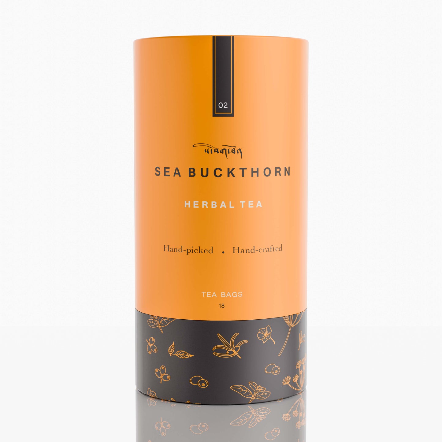 Himalayan Seabuckthorn Tea Bags – Herbal Blend | 18 Bags